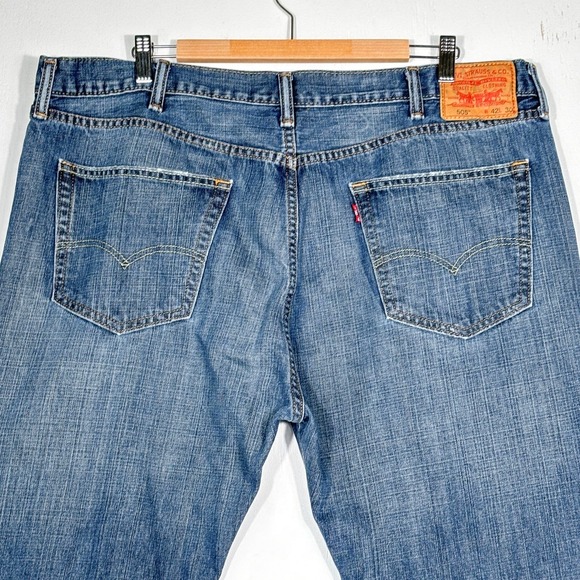 Levi's Other - Levi's 505 Men's Jeans Size 42x30 Straight Fit Blue Denim Pants